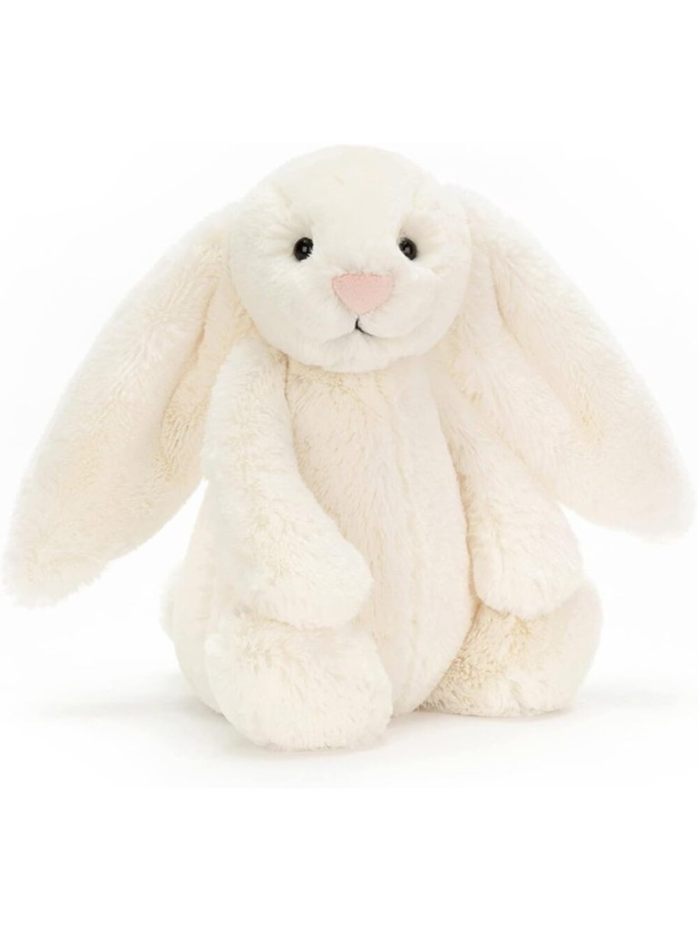 Soft Cream Bunny Stuffed Animal - Medium 12" Plush Toy for Kids & Nursery Decor